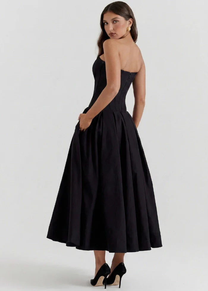 Strapless maxi dress Dress Tailor