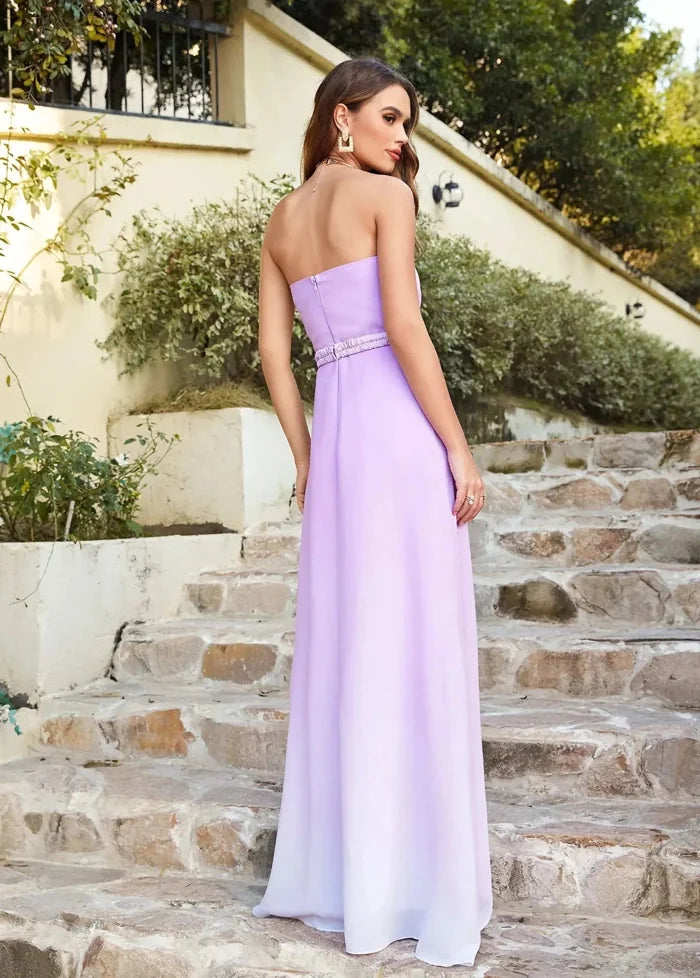 Strapless pink dress Dress Tailor