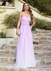 Strapless pink dress Dress Tailor