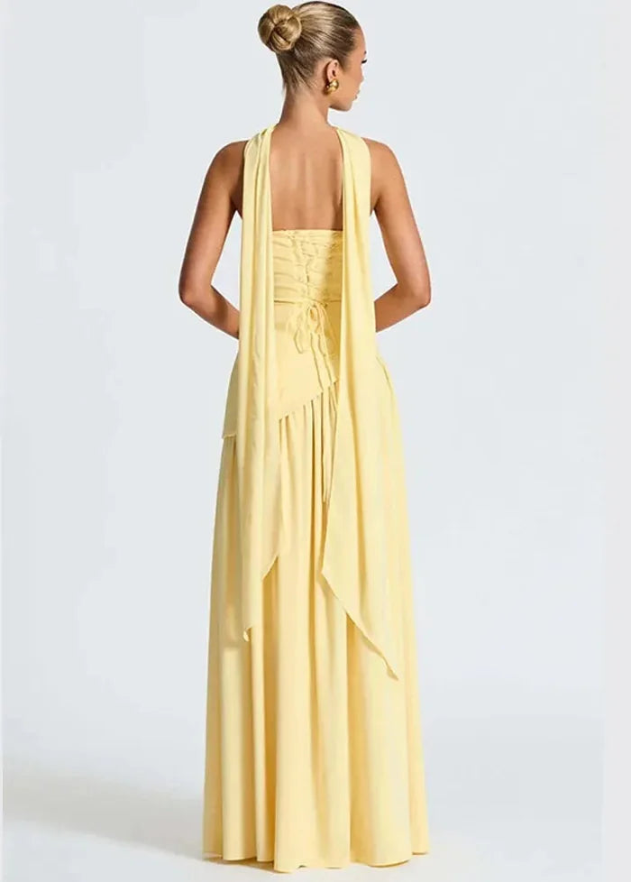 Strapless slit dress Dress Tailor
