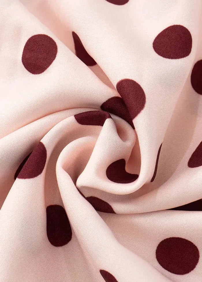 Stylish polka dot dress Dress Tailor