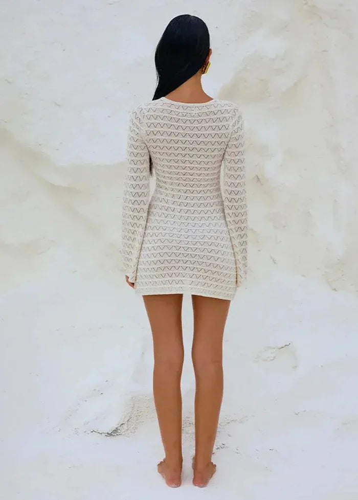 White beach dress Dress Tailor