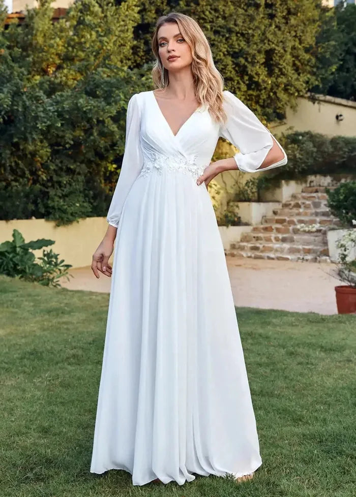 White dress for ceremony 34 Dress Tailor