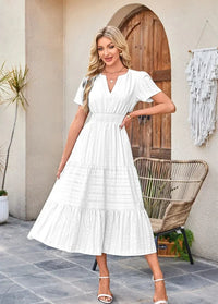 White dress with pocket Dress Tailor