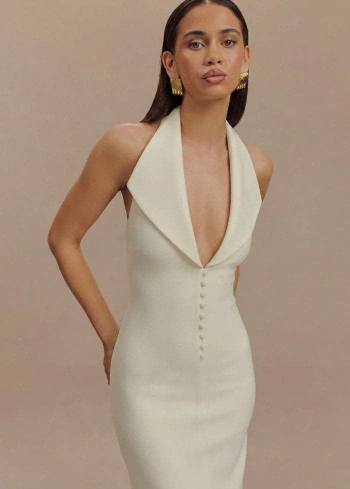 White party dress Dress Tailor