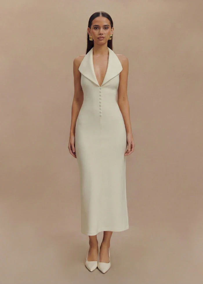 White party dress Dress Tailor